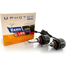 Mabeyn Photon Ampul Zero Hb3 9005 / Hb4 9006 Xtreme Yellow Fansız LED 12V-24V Headlight Pht ZR3725 Xy