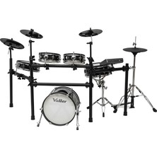 Valler XD660B Elektro Davul + Kick Pedal Seti