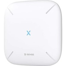 Mabeyn Akıllı Duman Dedektörü, SBS50 Baz Istasyonu Ile, Wi-Fi Duman Alarmı, Ev Güvenlik Uygulaması ile Uyumlu, Kablosuz Bağlantılı Yangın Alarmı, Model FS61