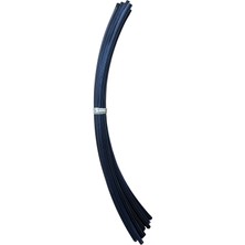 Johnser Siyah 4 Köşe 30CM 4.0mm 14 Parça Profesyonel Kesik Tırpan Misinası Yüksek Dayanıklı Ot Kesme Misinası