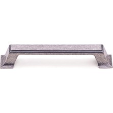 Mabeyn Antik Gümüş Rengi 128 mm Klasik Kulp