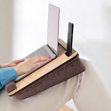 Skygo -LS016 Minderli Laptop Sehpası (Meşe)