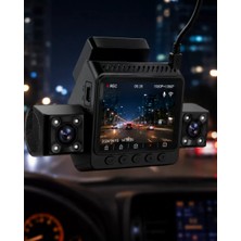 MiraLive Araç Içi Güvenlik Kamerası 4 Lensli Full Hd Kayıt Destekli Sistem