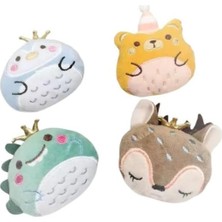 Mabeyn Peluş Tonton Hayvan Figürlü Kedi Oyuncağı 8 cm