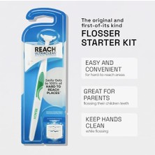 Mabeyn Ultraclean Access Flosser, Ağız Bakımı ve Hijyen Için 8 Tek Kullanımlık Geçmeli Diş Flosser Kafa Yedeği, Dayanıklı Diş Ipi Plağı Çıkarmaya Yardımcı Olur (6'lı Paket)