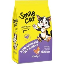 Mabeyn Smile Cat Yetişkin Kısır Kedi Tavuklu 1 kg Kuru Mama