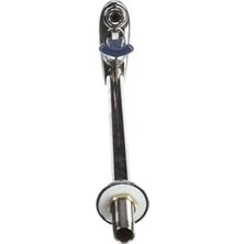 Mabeyn T&s Pirinç B-1210-12 30,48 cm Güverte Montaj Ayaklı Cam Dolgu 1/2-Inç Npt Erkek Şaft ile