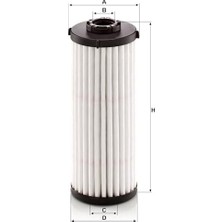 Mabeyn Mann Filter Hidrolik Şanzıman Filtresi H 6031 Z (Vw Group)