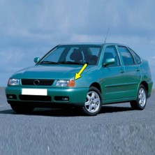 Mabeyn Sol Ön Sinyal Lambası Sarı 6K5953049B Vw Polo Sedan ile Uyumlu 1996-2002