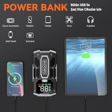 Mabeyn Groove M01 18200MAH 2000A Akü Takviye Cihazı Taşınabilir Jump Starter (Powerbank+Led Lamba+Lcd Ekran)