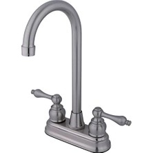 Mabeyn KB498AL Victoria Bar Musluk, 10,5 Cm, Fırçalanmış Nikel