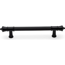 Mabeyn Siyah Renkli 128 mm Klasik Kulp