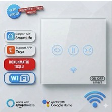 Onoffsmart Tuya Wifi Akıllı Panjur Anahtarı Dokunmatik Özellikli