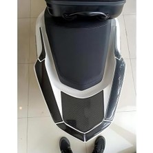 Mabeyn 44 Parça Pcx 125 2025 Ile Uyumlu Kaydırmaz Tank Pad – 6d Karbon | Çizilmeye Karşı Kalkan, Motosiklet Tank Pad | Üstün Kavrama – GC40
