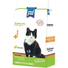 Mabeyn Paw Paw Kısır Yetişkin Kedi Maması Somonlu 1 kg