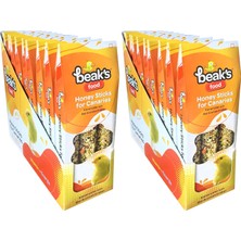 Mabeyn Kuşlar Için Ek Besinler, Kutu, Ballı Kanarya Krakeri, 3 Ad x 10 Adet (2 Paketi)