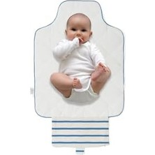 Mabeyn Deux LAPINS%100 Pamuk Çantalı Pratik Katlanabilir Alt Değiştirme Matı - Coco Brush PALTAC-CBH-000STD