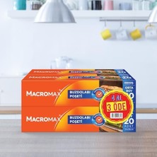Mabeyn Macro Max Buzdolabı Poşeti Orta Boy 4 Al 3 Öde