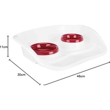 Mabeyn Köpek Mama Kabı Seti 0,25LT 9CM-0,3LT.11CM