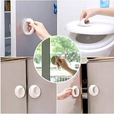 Mabeyn Usin Kendinden Yapışkanlı Mobilya Cam Pencere Gardrop Kapı Çekmece Kulbu Kulp Çeker Asorti Renk (1)