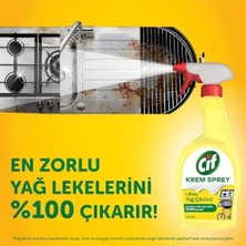 Mabeyn Cif Krem Sprey Ultra Yağ Çözücü Yüzey Temizleyici Limon 750 ml