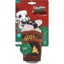 Mabeyn Chrıstmas Socks Snack Attack Köpek Oyuncağı