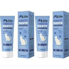 Mabeyn Kısır Veya Yetişkin Kediler Için Tüy Yumağı Önleyici ve Bağışıklık Sistemi Destekleyici Malt Macunu-Paste 100G (2 Paketi)