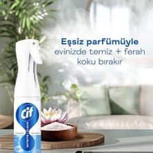 Mabeyn Cif Infinite Clean Doğal Probiyotikli Anti Toz Yedek Şişe Tüm Yüzeyler Için & Deniz Tuzu 280 ml