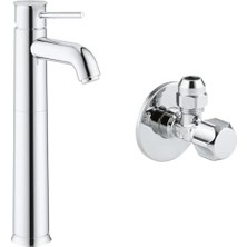 Mabeyn Start Lavabo Bataryası Xl-Boyut + 2 Adet 55MM Ara Musluk Seti