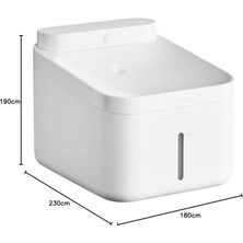 Mabeyn Smart Pet Fountain 2 Akıllı Evcil Hayvan Su Haznesi (Türkiye Garantili)