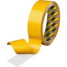 Mabeyn Sgs Çift Taraflı Halı Kaydırmaz Bant, Ultra Güçlü, Sarı, 24MM x 10M