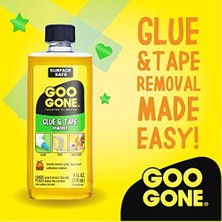 Mabeyn Goo Gone Tutkal ve Bant Yapıştırıcı Sökücü - 4oz Yapıştırıcıları Çıkarır Çıkartmalar Crayon Sakız Pencere Çıkartmaları Glitter Etiketler ve Daha Fazlası