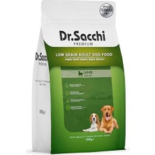 Mabeyn Dr.sacchi Premium Düşük Tahıllı Kuzu Etli Yetişkin Köpek Maması 1,5 kg