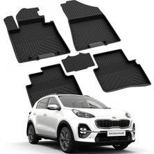 Mabeyn Yeo Kıa Sportage 4 2016-2021 Model Yılları Için Uyumlu Yeo 4d Havuzlu Paspas Takımı