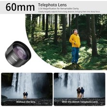Mabeyn CL-006 60MM Telefoto Profesyonel Telefon Lensi
