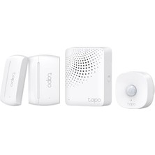 Cekar Store Tp-Link Tapo T30 Kıt - Akıllı Ev Sensörleri Başlangıç Kiti, Akıllı Hub, Hareket Sensörü, 2* Kapı/pencere Kontak Sensörü