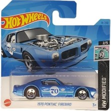 Mabeyn - 1970 Pontiac Firebird - Hw Modified 2/5 - HKH83 - Short Card - Good - Gm - Mattel 2023