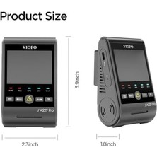 Mabeyn A229 Pro 4K Hdr Starvis 2 Sensörlü Wi-Fi Gps'li Araç Kamerası