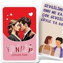 Mabeyn Fondip Çiftlere Özel Içki Oyunu, 165 Kartlı Romantik ve Cesur Kart Oyunu, +18 Yaş