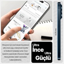 Mabeyn Magıc Glass 12 Pro Max Için Otomatik Hizalama Aparatlı Ekran Koruyucu (Güçlendirilmiş Temperli Cam) Takılırken Toz Toplama Özellikli (12 Pro Max)