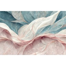 Mabeyn Masa Kaplama Folyosu Mobilya Masa Kaplama Folyoları Pastel Pembe Ebru