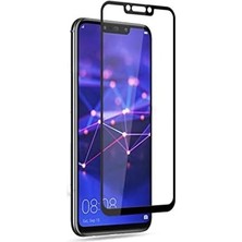 Mabeyn Mate 20 Lite Full Glue Tempered Full Cam Ekran Koruyucu Siyah
