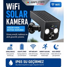 Wificam 2k Mini Güneş Enerjili Akıllı Wifi Kamera