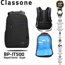 Mabeyn BP-IT500 Napoli Serisi Sırt Çantası, 15.6"