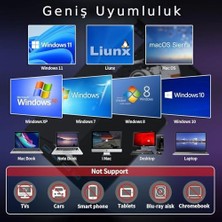 Mabeyn Harici CD DVD Rom Yazıcı Okuyucu USB 3.0 Hub Çoğaltıcı Tf Sd Kart Okuyucu 7in1