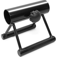 Cekar Store YES4ALL Üniseks Yetişkin  T-Bar Kürek Platformu - 360° Dönebilir ve Kurulumu Kolay - 1" Stant ve 2" Olimpik Çubuklara Uyar