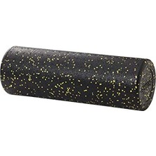 Cekar Store Actifoam Foam Roller Masaj Köpüğü Düz (Siyah + Sarı Orta Sert, 45 Cm)…