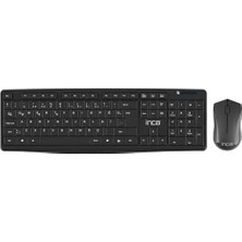 Mabeyn Inca IWS-538T Slim Dizayn Soft Q Klavye & Mouse Set,yumuşak Yüzeyli Ergonomik Dizayn,slim Tuş Tasarımı,çalışma Mesafesi 10M,104 Tuş, USB Alıcı
