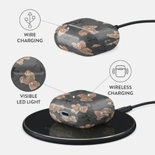 Mabeyn Burga Airpods 4 ile Uyumlu Kılıf, Bff