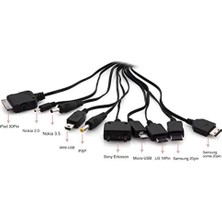 Mabeyn SL-USB10 USB 10'lu Üniversal Şarj Kablosu